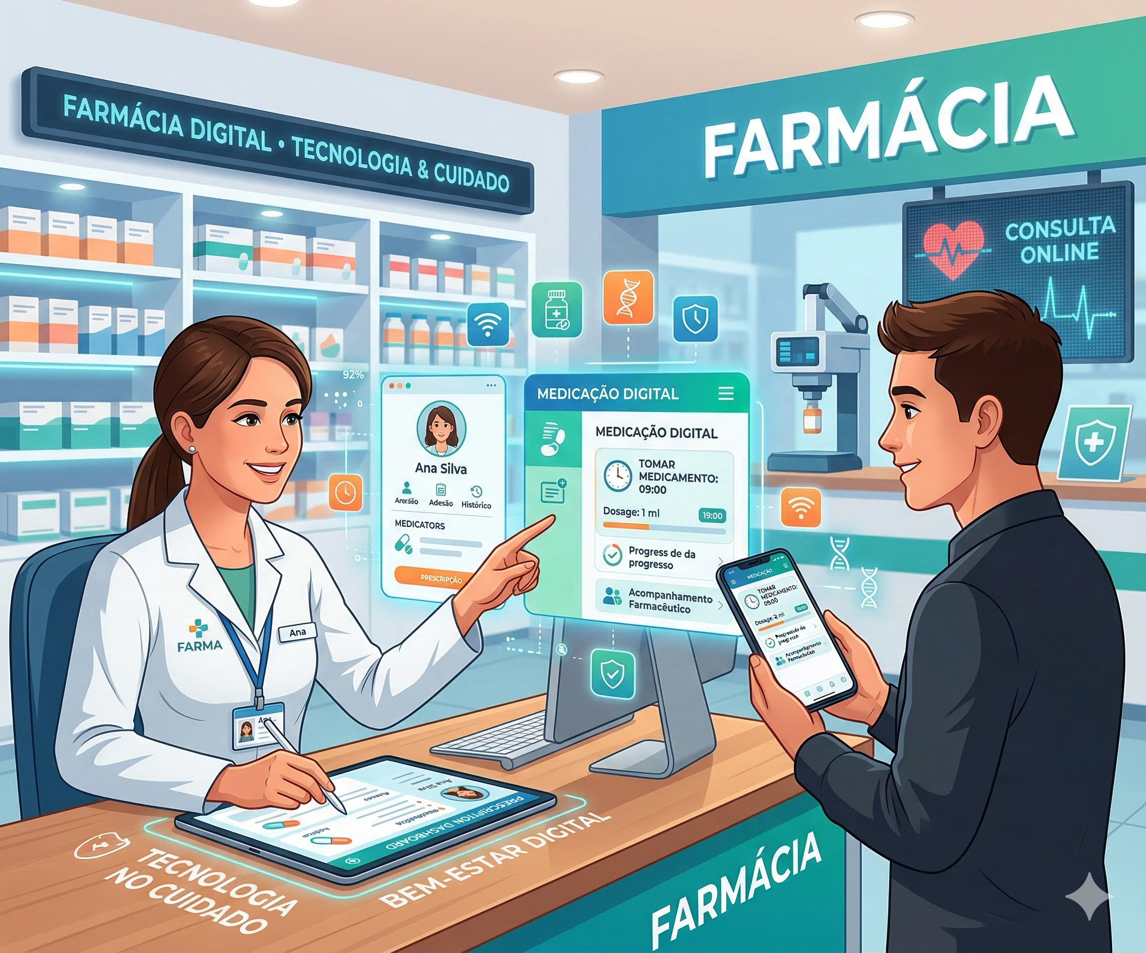 TCenter — Suporte de TI para Farmácias